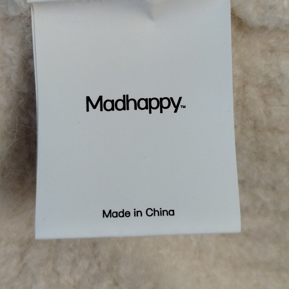 Madhappy Heart Boucle Hoodie Alpaca/Wool Blend Size L - Picture 6 of 9
